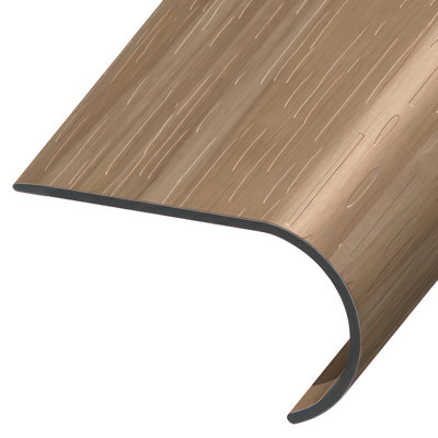 Plastic 2.5'' W x 94'' L Stair Nose
