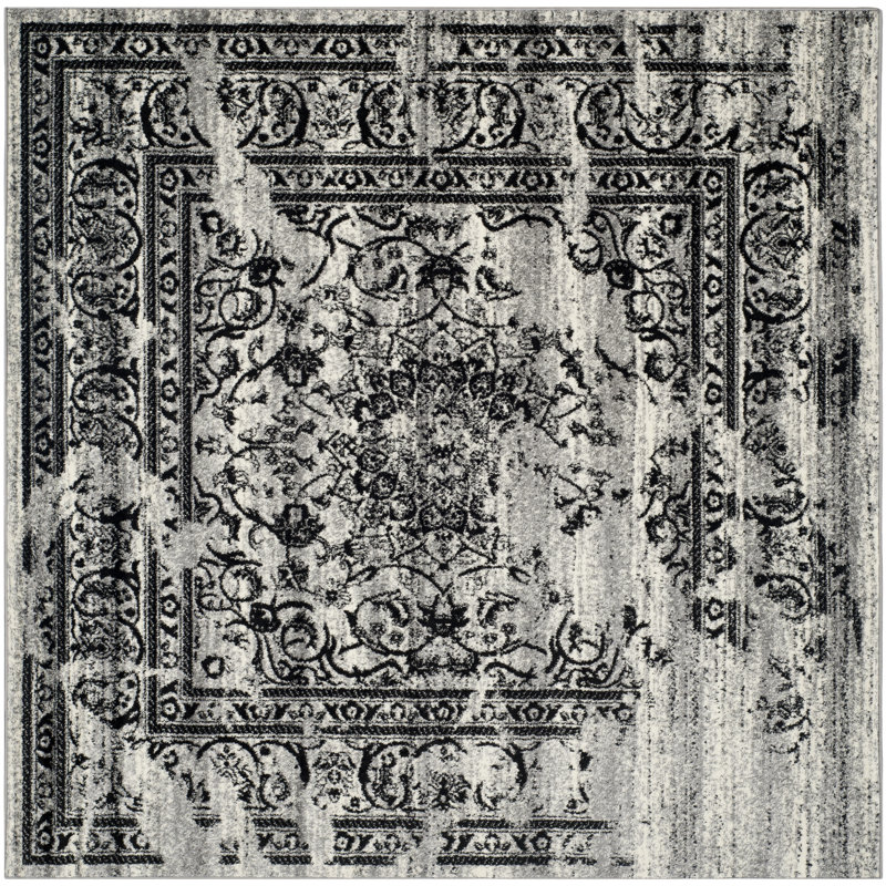 Nicarla Performance Oriental Rug, Square 4'