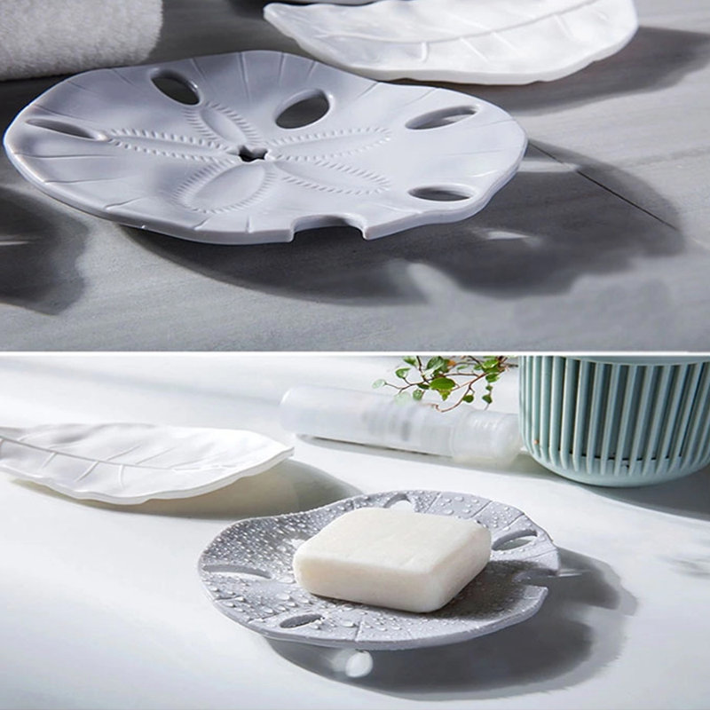 Porte-savon sur pied, gris