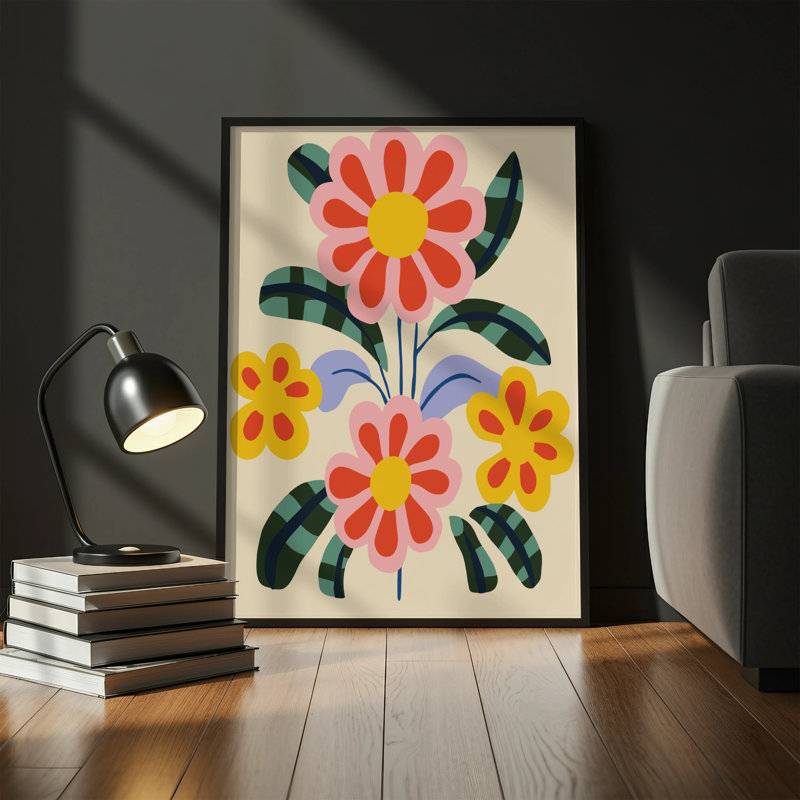 Floral Botanical Matte Poster, 9x11