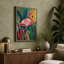Flamingo Tropical - Wrapped Canvas-1521973057-1521973071
