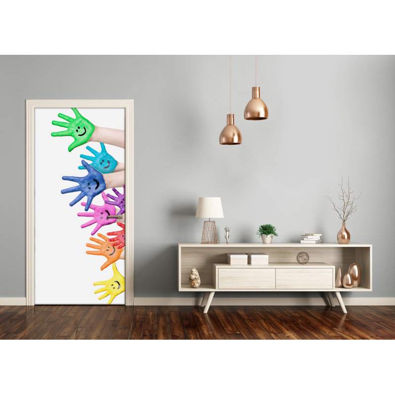 Handpainted Door Decal