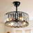 Zhayden 18“ Remote Control 3-Speed Ceiling Fan Light with Timer Function