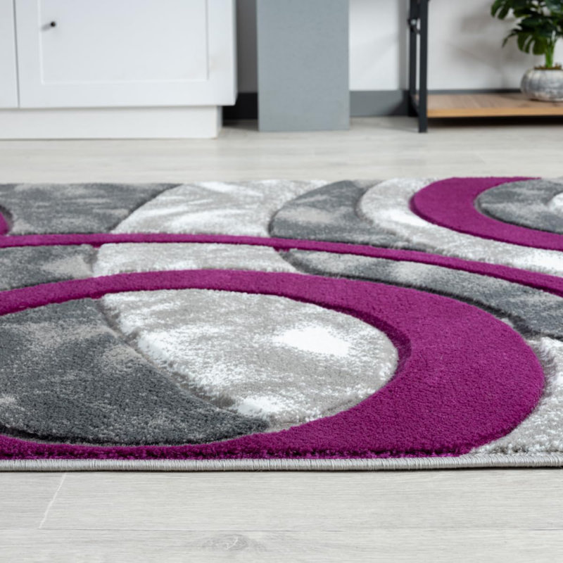 Geometric Area Rug, Rectangle 200 x 290 cm