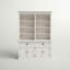 Amores Storage Bookcase 86.61" H x 62.99" W-53130876