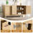 Minimalist Style 63''W  Sideboard