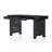 Estero Solid Wood Top Metal Base Writing Desk