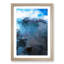 Lake Minnewaska in Canada in Abstract - Picture Frame Graphic Art Print-55777488-55777486