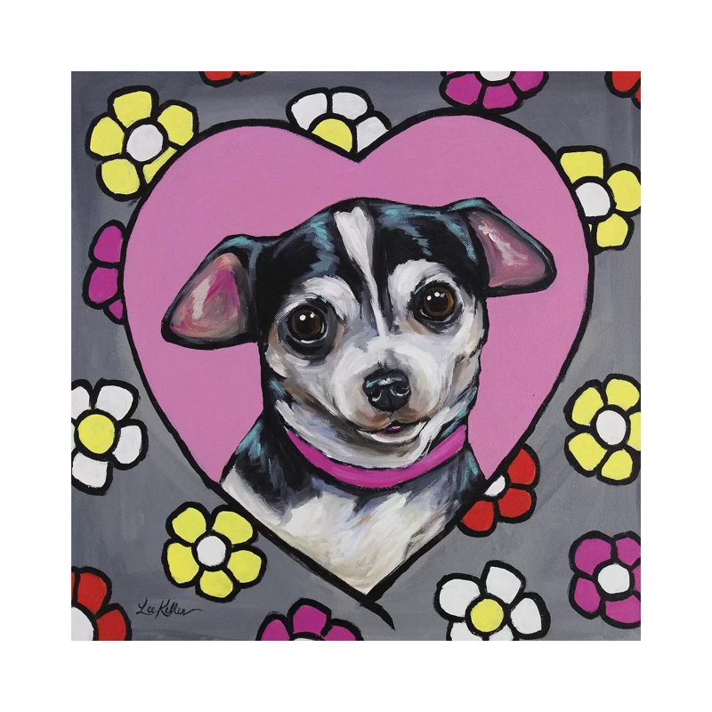 Chihuahua - Coco - Wrapped Canvas Print, 30.48 cm H x 30.48 cm W