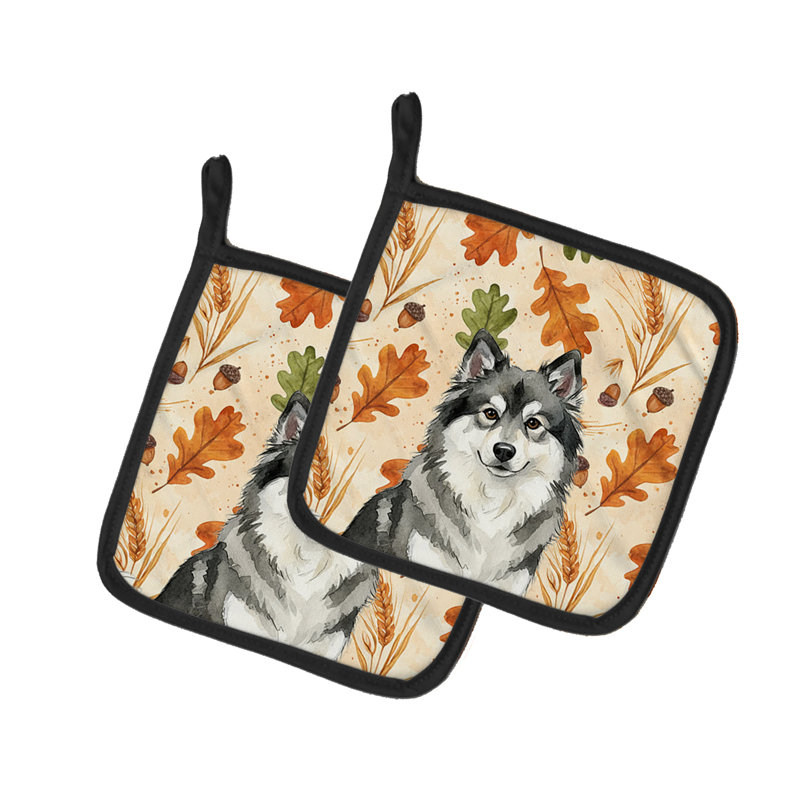 Paire de poignées Keeshond Heirloom Fall