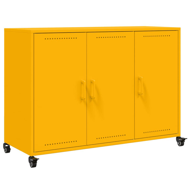 Alexcya 100.5cm Sideboard, Mustard Yellow