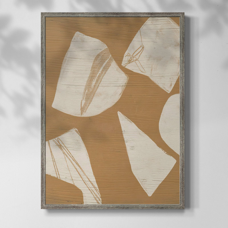 Reproduction encadrée «I Pciemeal I» - bois massif, H 11 po x l 9 po