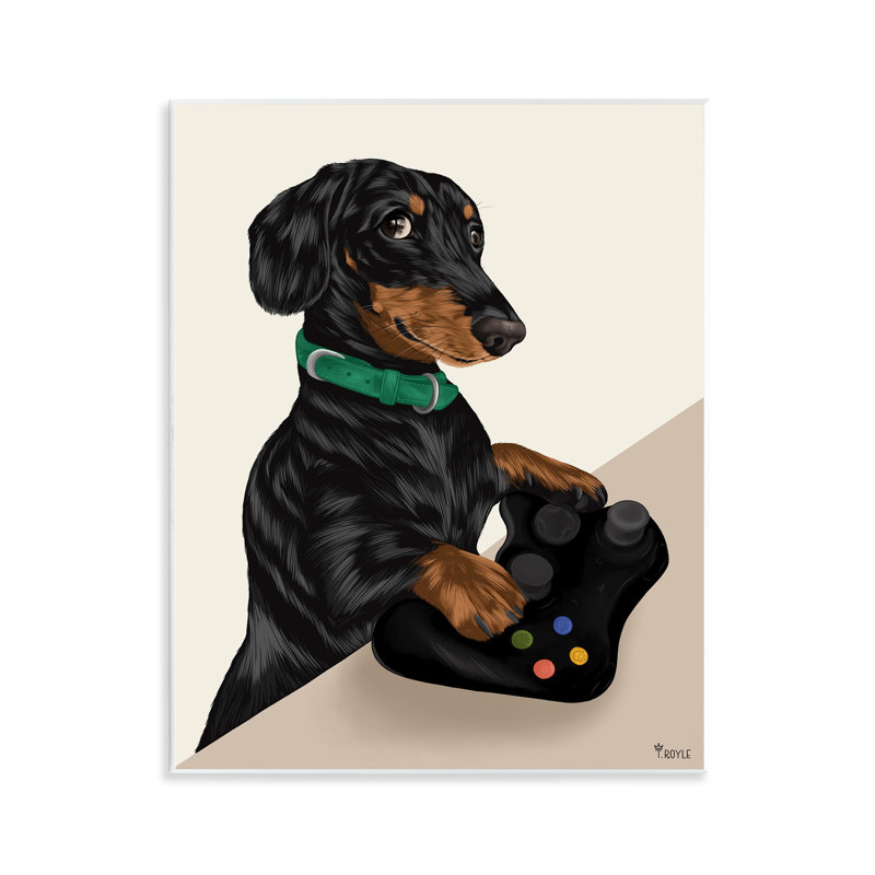 «Gamer Dachshund Dog» par Tara Royle