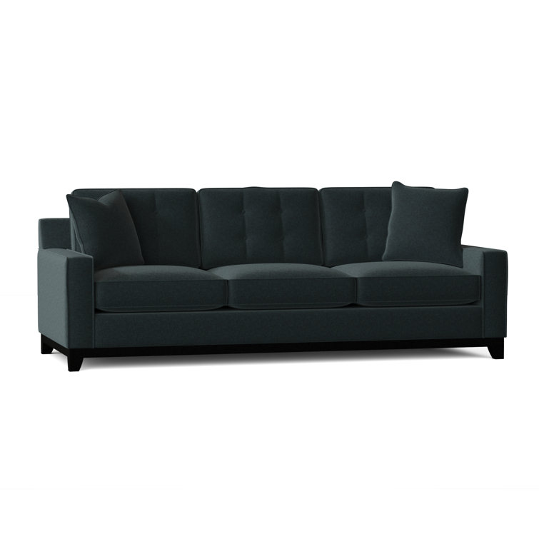 Carollton 93" Square Arm Sofa Bed with Reversible Cushions
