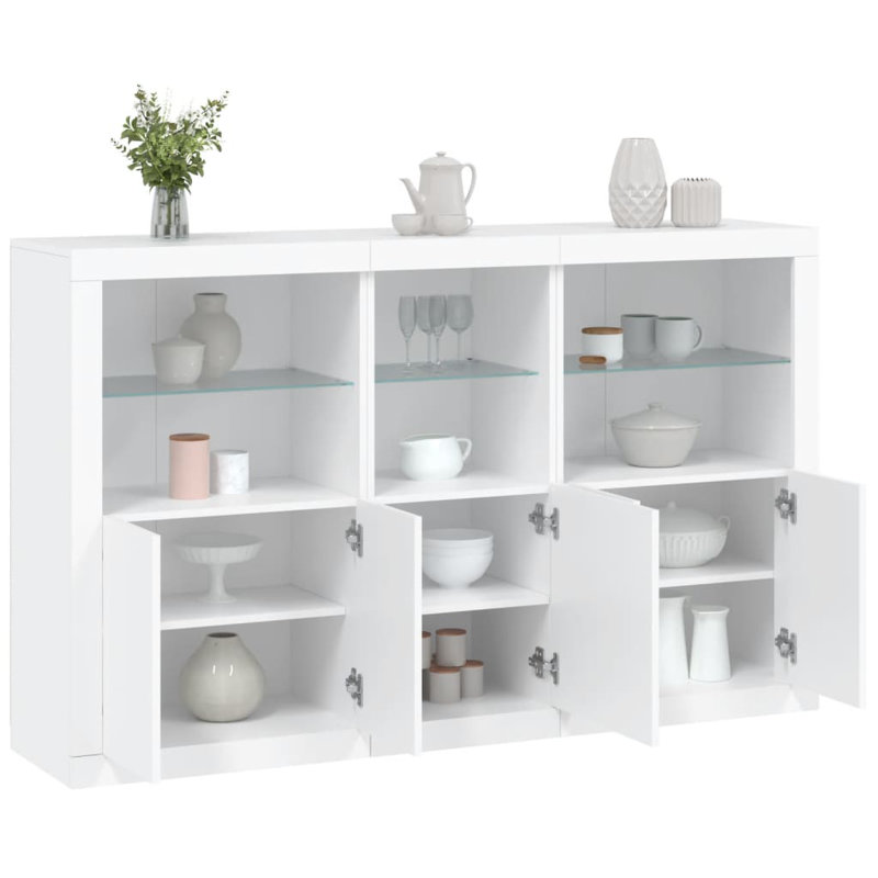 Azilda 162cm Sideboard, White