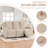 Wald 3 Seats Jacquard Recliner Chair Covers Furniture Protector Recliner Slipcovers With Elastic Bottom For Kids Pets-1282451962
