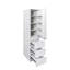 Armoire de rangement pour garde-manger, garde-manger avec portes, tablettes et tiroirs