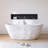 64" x 33"Freestanding Soaking Solid Surface Bathtub With Unique Wavy Design Stone Freestanding Tub