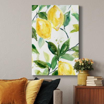 «Lemony Branch I», impression sur toile tendue