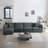 Modular U-Shaped 5 Seater Convertible Sectional Sofa With 1 Ottoman-1108664899