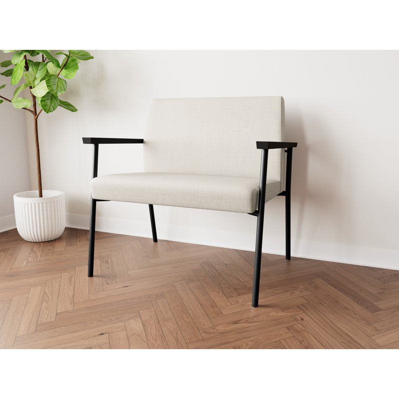 Lesro Chaise de bureau Mystic, Plot Line neutre, Noir