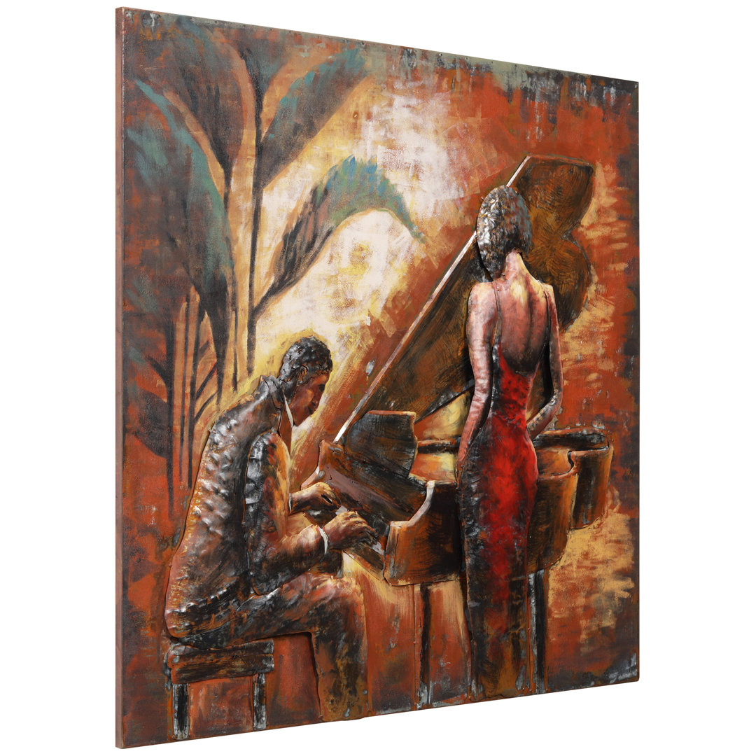 " Romance " by Primo Painting Print Charlton Home®
