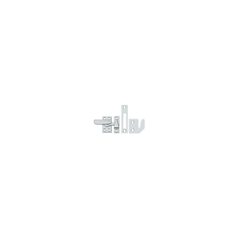 Hardware, 1.3" H x 1.5 W x 0.5" D, Polished Chrome