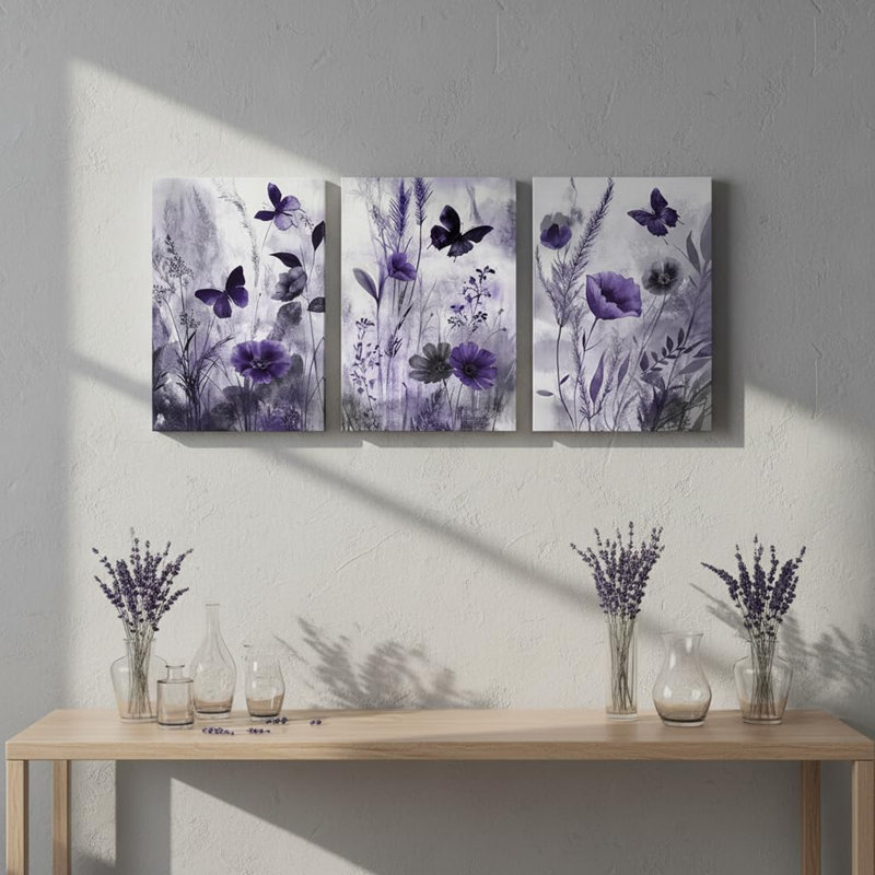 3 Piece Wrapped Canvas Print