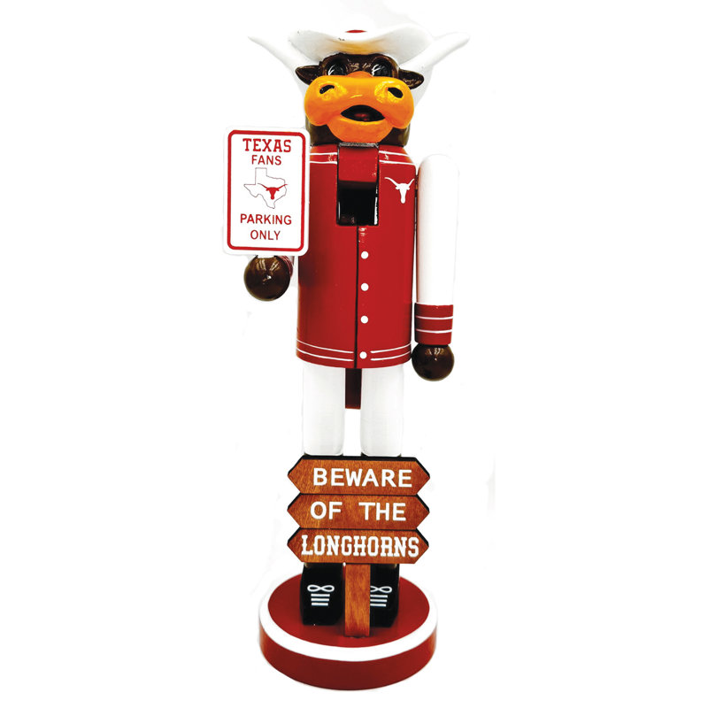Casse-noisette 12 "NCAA College Spirit Beware, Texas