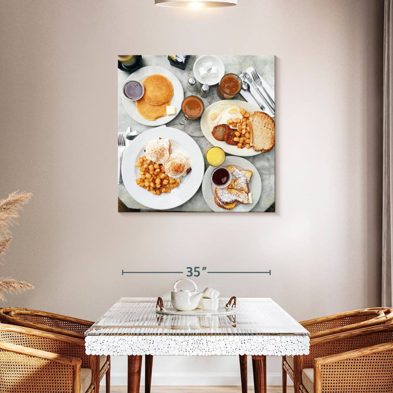 Yarlin Brunch Feast, H 36 po x l 36 po