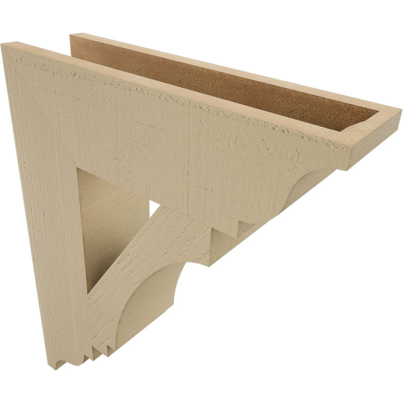 Support en bois de cèdre impérial traditionnel Imperial, H 24 po x l 5,5 po x P 20 po