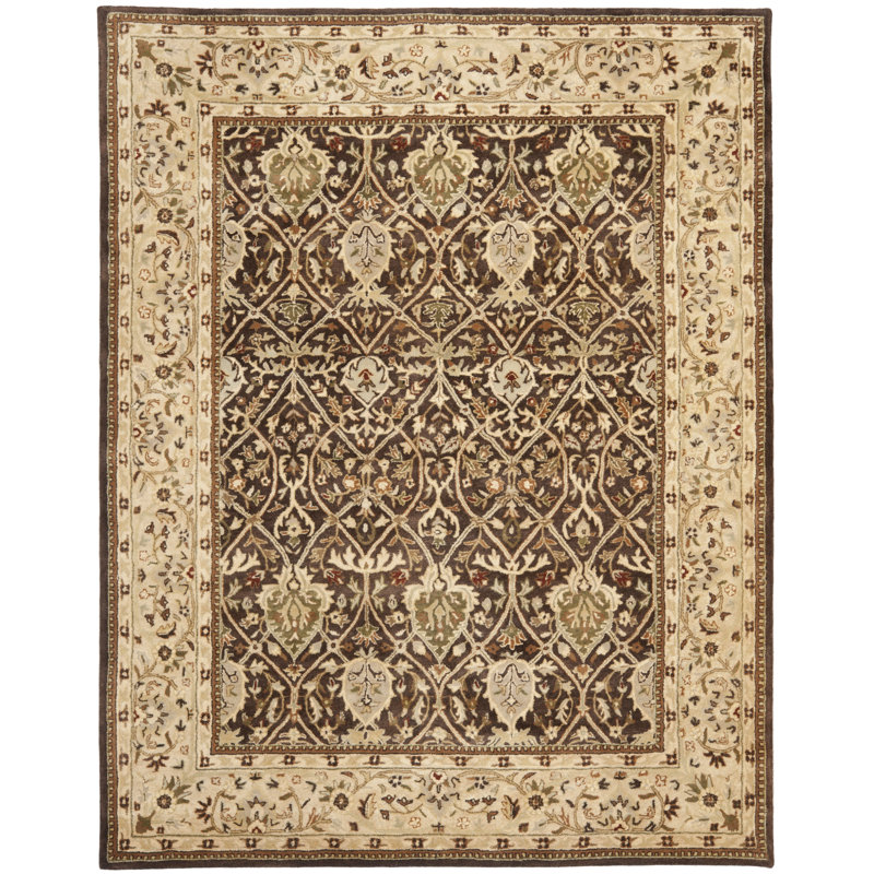 Evie Hand Tufted Wool Oriental Rug, Rectangle 9'6" x 13'6"
