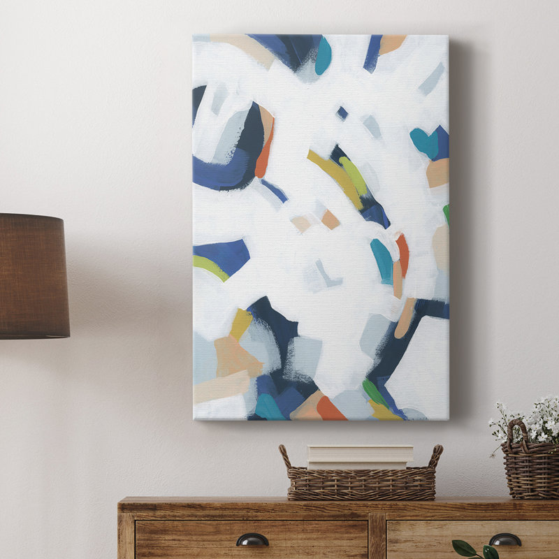 Bright Orbit I -Custom Wrapped Gallery Cavas