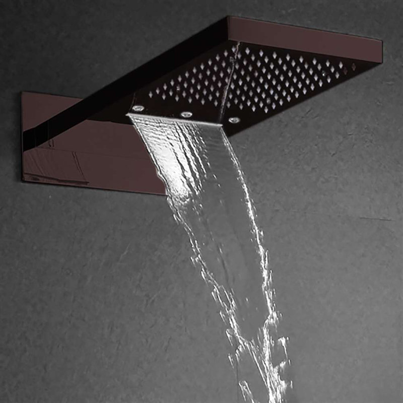 Pomme de douche double Rough Rain