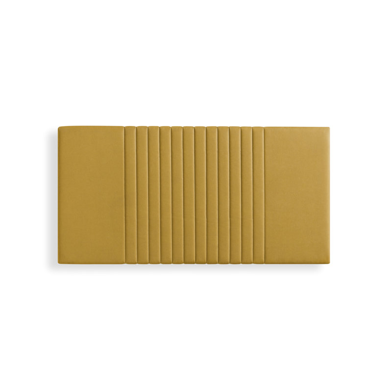 Upholstered Headboard, Single (3'), Mustard