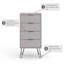 Dufresne 4 Drawer Narrow Chest of Drawers