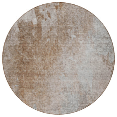 Farl Washable Abstract Indoor / Outdoor Rug