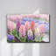 Hyacinthe fleur art mural en verre trempé-1124137889