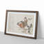 Picking Pines by Katsushika Hokusai - Framed Print-55616287-55616291