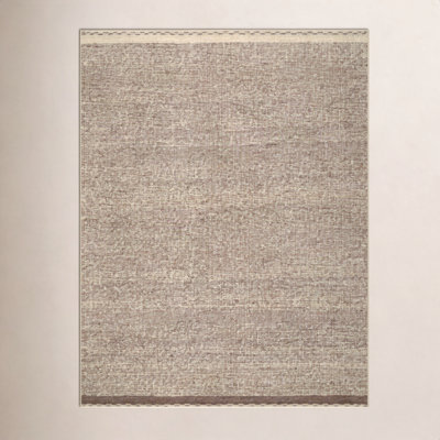 Hand-Woven Geometric Rug