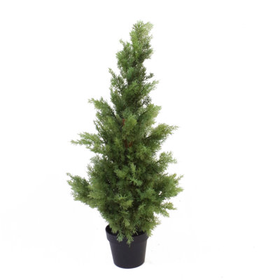 Anlin Faux Cypress Tree in Pot