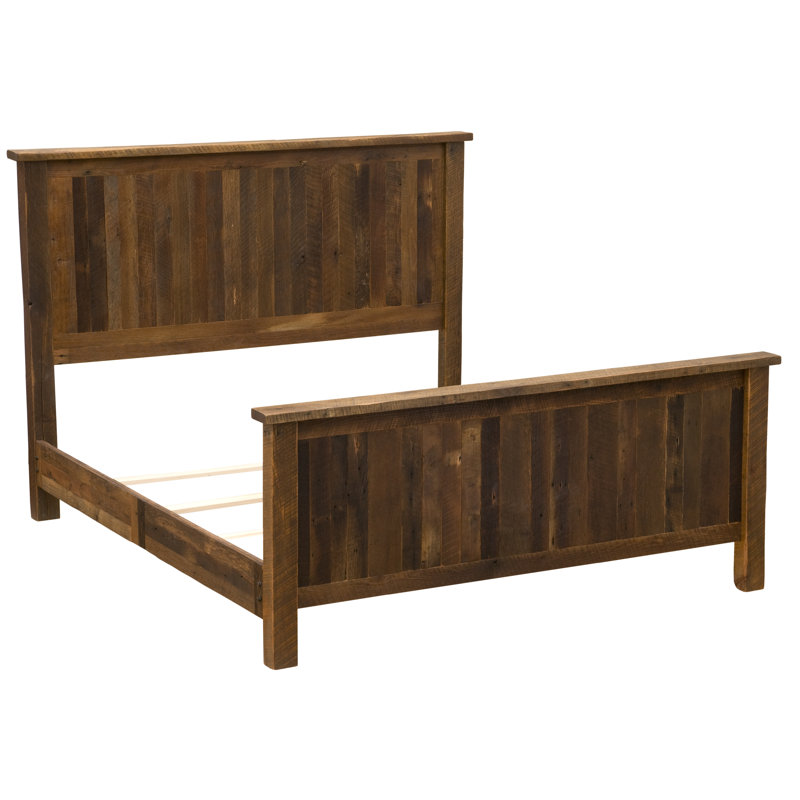 Fireside Lodge Barnwood Traditional Bed - King, King