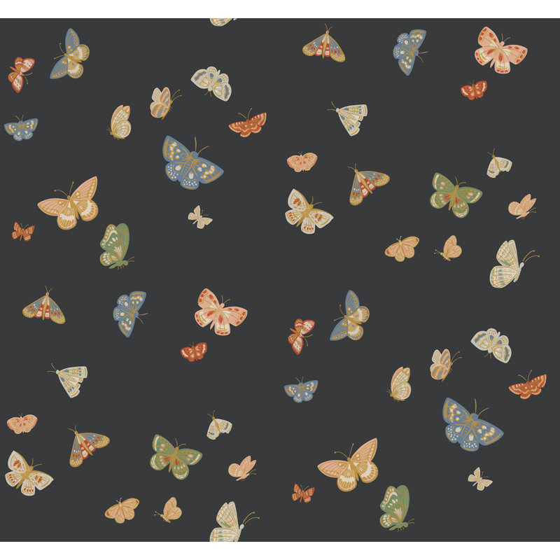 Papier peint Butterfly House, Noir