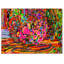 « nu femme as a bol of fruit », reproduction d’impression sur toile tendue-21027910