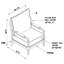Fauteuil d'appoint rembourré Herndon-327846182-275162307