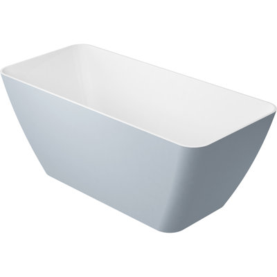 Elvin 71 mm W Freestanding Stone Bath