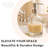 Oggi 10 oz Square Soap Dispenser - Satin Silver Pump