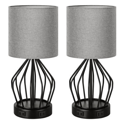 Metal USB Table Lamp
