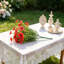  Fleurs artificielles artificielles pour la décoration intérieure Fleurs artificielles pour la décoration de patio extérieur 2 pièces-128925113