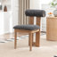 Chaise rembourrée en bois massif Morral-87674725